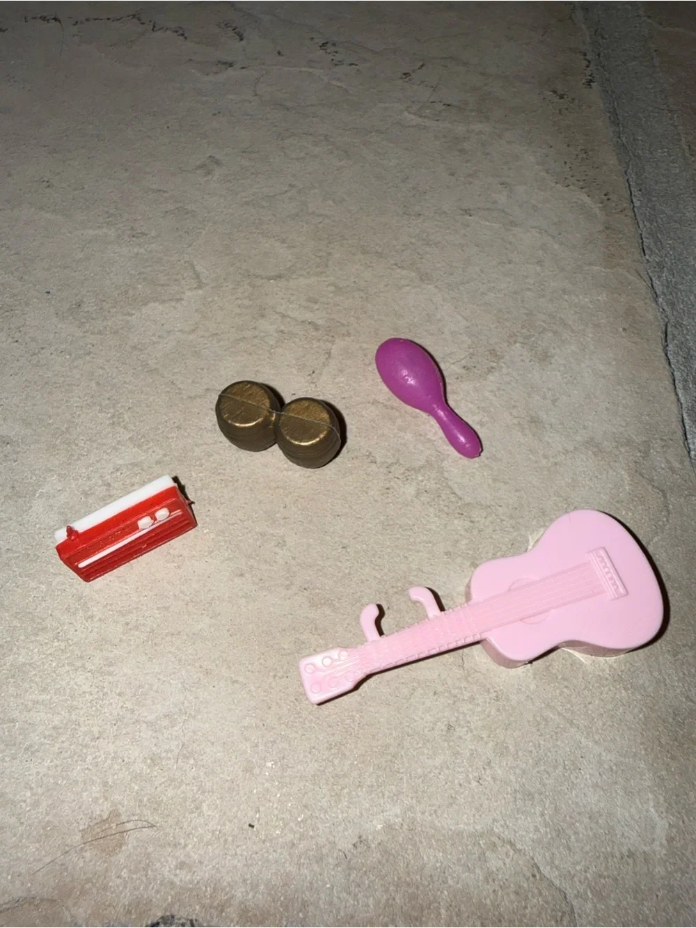 Barbie musical instruments